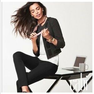 CAbi Dot Jacket NWOT